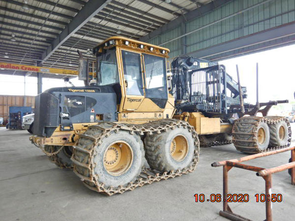 Tigercat forestry equipment