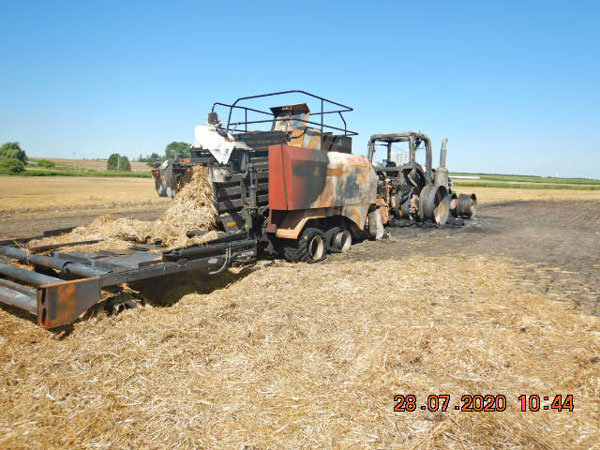 farm tractor and equipment